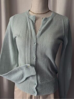 J.Crew Light Blue Cardigan